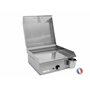 PLANCHAELEC - Plancha Electrique NEO E420-1800W - Couvercle + 2 Ustensiles - Inox - Thermostat Réglable - 5 Personnes - Made In 