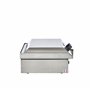 PLANCHAELEC - Plancha Electrique NEO E420-1800W - Couvercle + 2 Ustensiles - Inox - Thermostat Réglable - 5 Personnes - Made In 