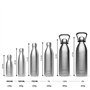 Qwetch - Bouteille Isotherme Bornéo Noir 1L - Gourde Nomade Inox - 24h Froid et 12h Chaud - Etanche, Sans BPA & Réutilisable - G