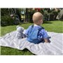 Orgakiddy Protège Matelas à Langer Jetable Blanc 5 Unités