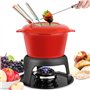 Todeco Service à Fondue avec 6 fourchettes