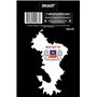 STICKZIF STR976C Autocollant Carte Mayotte