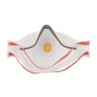 Masque jetable 3M 9332+ Aura avec le niveau de protection le plus élevé FFP3 pour un maximum, 5 pièces