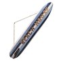 Planche de Surf décorative Beach House 100cm en Bois Bleu et Blanc