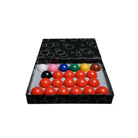 SOKKER Set de 22 Boules de Billard Snooker en résine 2-1/16" (52