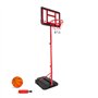 Panier de Basket sur Pied Evolutif Denver Hauteur réglable de 1.05m à 1.65m Ballon et Pompe Inclus
