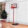 Panier de Basket sur Pied Evolutif Denver Hauteur réglable de 1.05m à 1.65m Ballon et Pompe Inclus