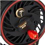 Peerless Bam Ritm 80 MRT Moulinet Semi-Automatique pour pêche au toc Noir
