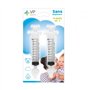 Pack de 2 Mouches Bebes en Seringue Nasale Bebe - contenance 10 ML