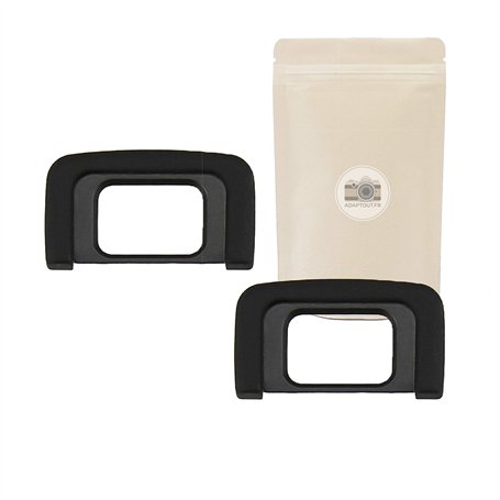X2 DK25 Oeilleton Caoutchouc pour Viseur Nikon Type DK25 DK-25 Compatible Nikon D3000 D3100 D3200 D3300 D5000 D5100 D5200 D5300