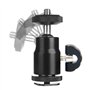 X2 Rotule tête Sabot Flash Hot Shoe pour Appareil Photo vis 1/4" Compatible Toutes Marques Nettoyage Capteur Objectif - ADAPTOUT