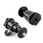 X2 Rotule tête Sabot Flash Hot Shoe pour Appareil Photo vis 1/4" Compatible Toutes Marques Nettoyage Capteur Objectif - ADAPTOUT