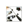 KZ GARDEN - Desherbeur thermique piezo Chalumeau gaz pour cartouche gaz UN2037 encliquetable Brule herbes