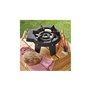 PROWELTEK - Rechaud gaz 4 pieds Fonte véritable 9800 2 Bruleurs Plats grands volumes