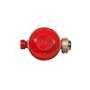 PROWELTEK - Rechaud à gaz en Fonte véritable 4 pieds 2 bruleurs + Tuyau gaz flexible 1.50m + Détendeur Propane TRIGLAV 9800