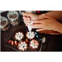 PARENCE.- Poche à Douille avec 7 embouts Différents pour une Décoration de vos Desserts Optimale - Patisserie, Polyvalence, Créa