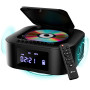 KLIM Boombox E1 + Poste Radio CD Portable + Extra Bass avec Subwoofer + Radio FM