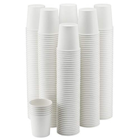 CHOREN KIDS Lot de Gobelets 200ml/20cl - gobelet carton biodégradable boissons chaudes ou froides - Gobelet jetable écologique e