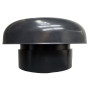 Chapeau de ventilation Ø 100 mm Ardoise avec moustiquaire