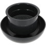 Chapeau de ventilation Ø 100 mm Ardoise avec moustiquaire