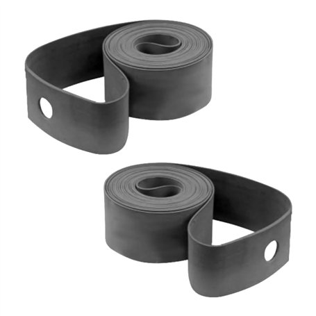 cyclingcolors 2X Fond de Jante caouthouc vélo Largeur 18mm réparation Roue Chambre à air Cycle VTT Route