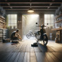 cyclingcolors Gaine 8mm Noir Fil Plat cyclomoteur Moto mobylette motoculteur Tracteur, 3 mètres