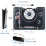 EMPIRE GAMING - Turboost Aluminium Refroidisseur a air PC Ordinateur Portable Gamer - 5 Ventilateurs - Support 12 à 17 Pouces - 