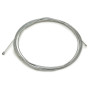 Easyboost Câble de Gaz Accélérateur Ø1.2mm Longueur 2 mètres Universel Réparation avec Gaine Embouts Serre-Câble Carburateur Poi