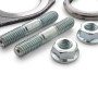 Easyboost Kit de joints et goujons de pot d'échappement pour Scooter 50cc 2 temps MBK Booster Nitro Aerox Mach-G Jog-R Ovetto