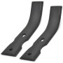 Easyboost 2 couteaux de fraise reversibles gauche/droit pour motoculteur longueur 210mm - largeur 40mm - hauteur 55mm - entraxe