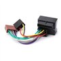 Sound-way - Câble Adaptateur Faisceau autoradio fiche ISO Radio Compatible avec Citroën Peugeot