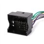 Sound-way - Câble Adaptateur Faisceau autoradio fiche ISO Radio Compatible avec Citroën Peugeot