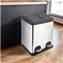 2 x 20 L - Poubelle Cuisine