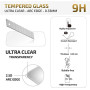 NEW'C Lot de 3, Verre Trempé pour Oppo A9 2020, A5 2020, Film Protection écran efficace contre les Rayures - sans Bulles - Ultra