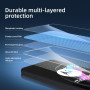 NEW'C Lot de 3, Verre Trempé pour Motorola Edge 20 Lite, Film Protection écran - sans Bulles d'air -Ultra Résistant (0,33mm HD U