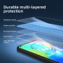 NEW'C Lot de 3, Verre Trempé pour Motorola Moto G8 Power, Film Protection écran - sans Bulles d'air -Ultra Résistant (0,33mm HD 