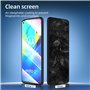 NEW'C Lot de 3, Verre Trempé pour Motorola Moto G8 Power, Film Protection écran - sans Bulles d'air -Ultra Résistant (0,33mm HD 