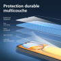 NEW'C Lot de 3, Verre Trempé pour Xiaomi Redmi 13C 5G/4G, Xiaomi Poco C65 Protection Efficace Contre Les Rayures - sans Bulles -