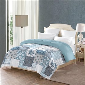Fanny & Céline Couette Chaude 600 GSM 220x240cm Ultra gonflant Douceur extrême MING19-2419