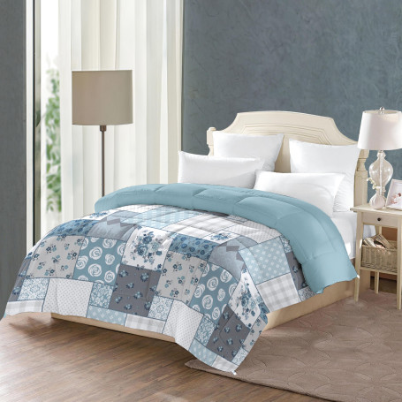Fanny & Céline Couette Chaude 600 GSM 220x240cm Ultra gonflant Douceur extrême MING19-2419