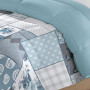 Fanny & Céline Couette Chaude 600 GSM 220x240cm Ultra gonflant Douceur extrême MING19-2419