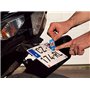 HADEXIA Autocollant Plaque d'immatriculation Moto 971 Guadeloupe Version BIS