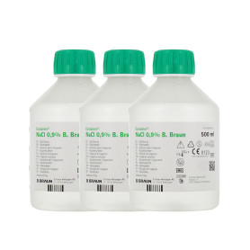 B-BRAUN | Sérum Physiologique | Fluidifie et Humidifie les Muqueuses Nasales | Élimines les Sécrétons | Permet le Rinçage & Le T