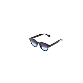 YUSSIMI eyewear - Lunettes de Soleil - Aaron - Rectangulaires - Noir - Verres Bleues Dégradés - Design - Protection Solaire Gara