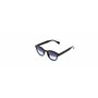 YUSSIMI eyewear - Lunettes de Soleil - Aaron - Rectangulaires - Noir - Verres Bleues Dégradés - Design - Protection Solaire Gara