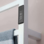 Chauffage Sèche-Serviettes Chauffant électrique - Porte-Serviettes Chauffant sur Pied ou Mural - Basse Consommation 60W - Tempér