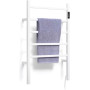 Sèche-Serviettes électrique - Porte-Serviettes Chauffant sur Pied ou Mural - Basse Consommation 60W - Température 55ºC - 5 Barre