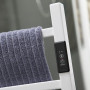 Sèche-Serviettes électrique - Porte-Serviettes Chauffant sur Pied ou Mural - Basse Consommation 60W - Température 55ºC - 5 Barre