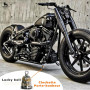CUSTOMprivé Clochette moto aigle usa Live To Ride. Porte bonheur cadeau Noël Motard Biker Triker Guardian bell livrée dans poche