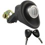 Serrure de Coffre avec Bouton Poussoir Intégré + 2 clés compatible pour Renault Twingo 1 Dacia Logan 1 et Sandero OEM 7701367940